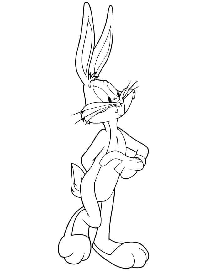 Bugs Bunny (9) Boyama Sayfası