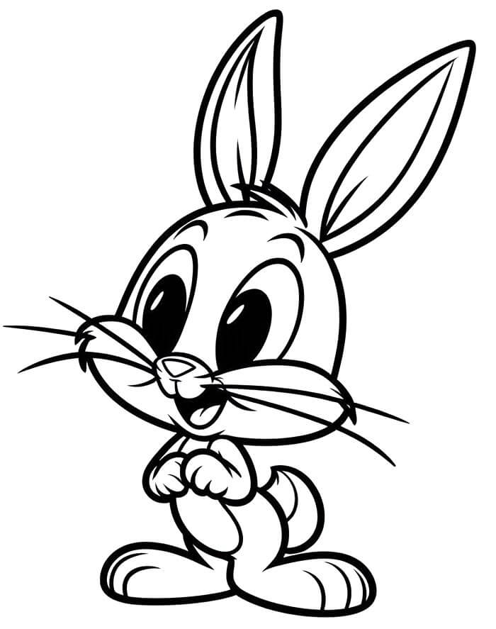 Bugs Bunny Looney Tunes Boyama Sayfası
