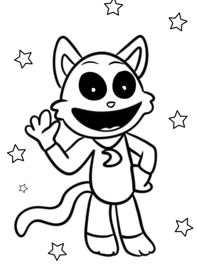 Catnap Boyama Sayfaları