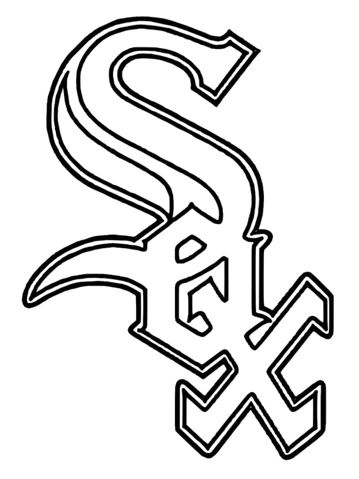 Chicago White Sox Logo Boyama Sayfası