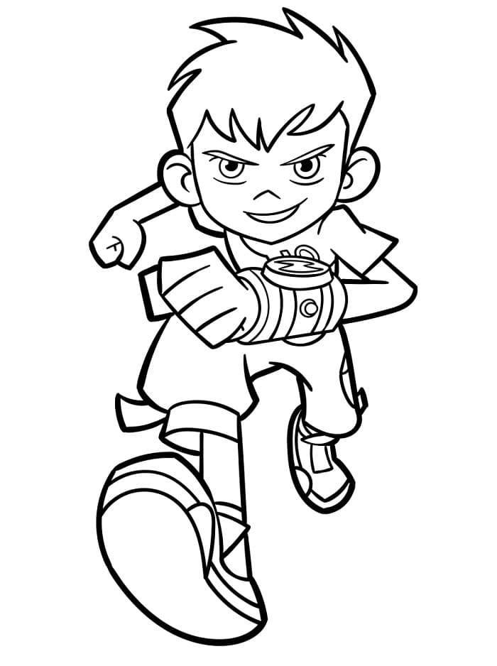Ben 10 Boyama Sayfaları