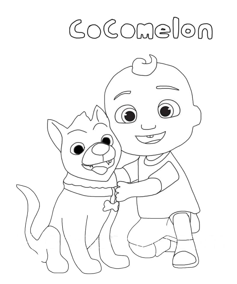Cocomelon (11) Boyama Sayfası