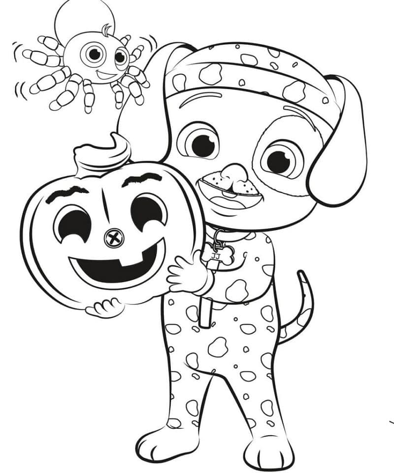 Cocomelon (13) Boyama Sayfası