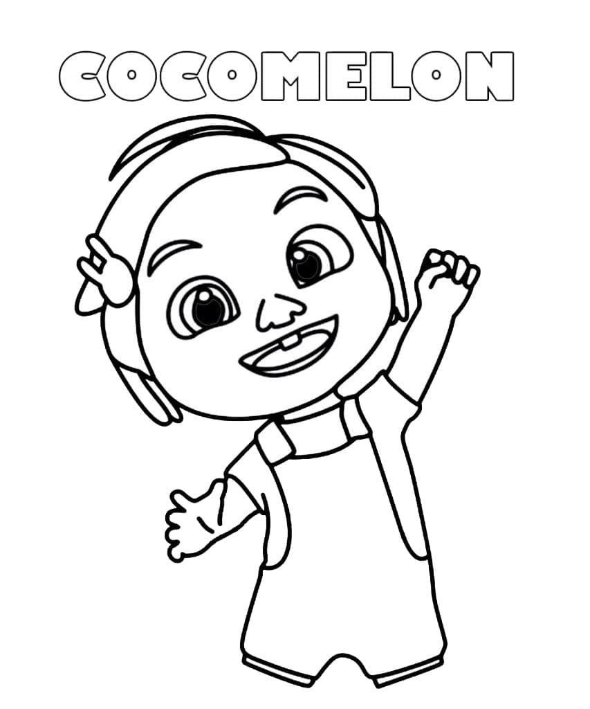 Cocomelon (2) Boyama Sayfası