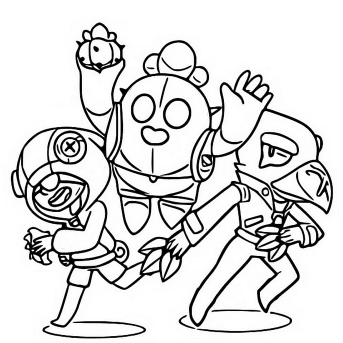 Brawl Stars Boyama Sayfaları