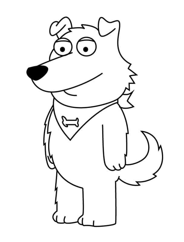 Çocuklar İçin Family Guy Boyama Sayfası