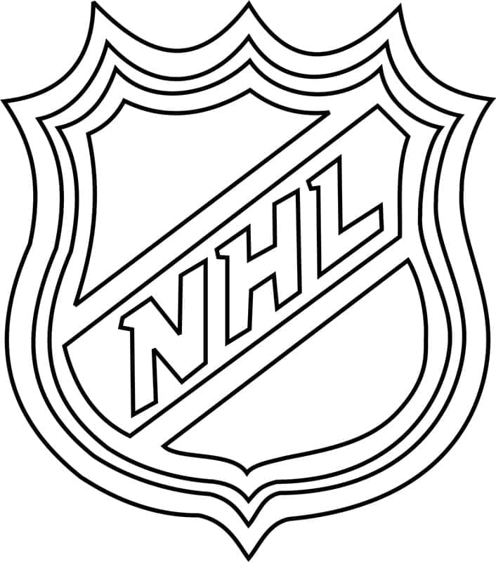 Çocuklar için Ücretsiz NHL Boyama Sayfası