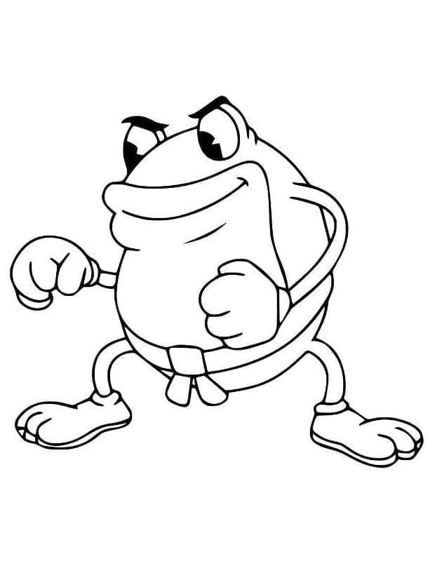 Cuphead Ücretsiz Boyama Sayfası