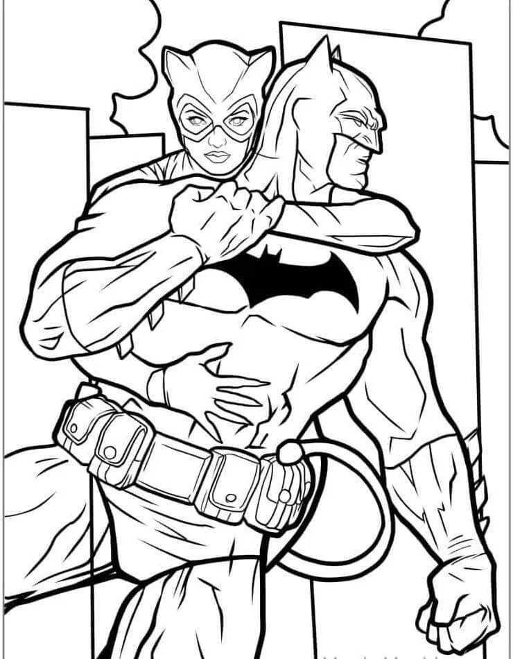 DC Batman Boyama Sayfası