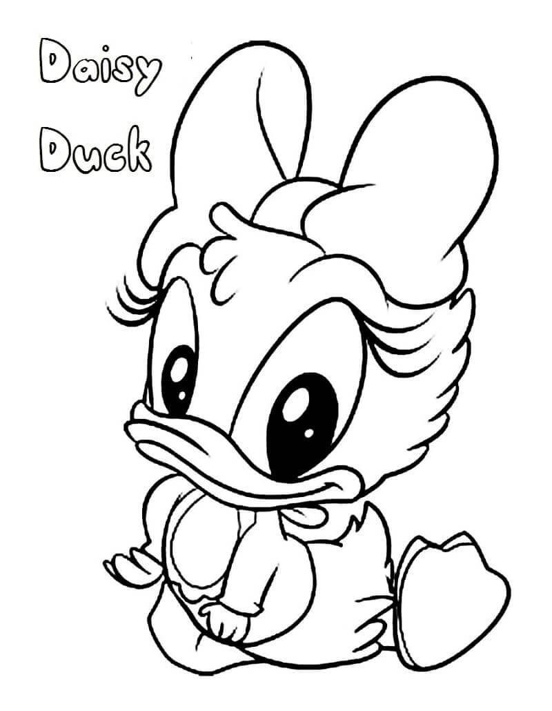 Daisy Duck (7) Boyama Sayfası
