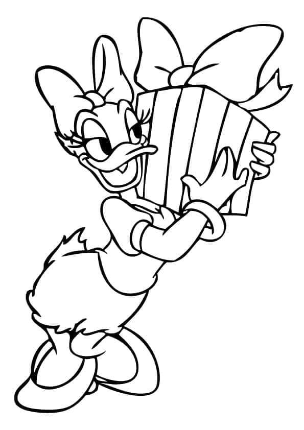 Daisy Duck (8) Boyama Sayfası