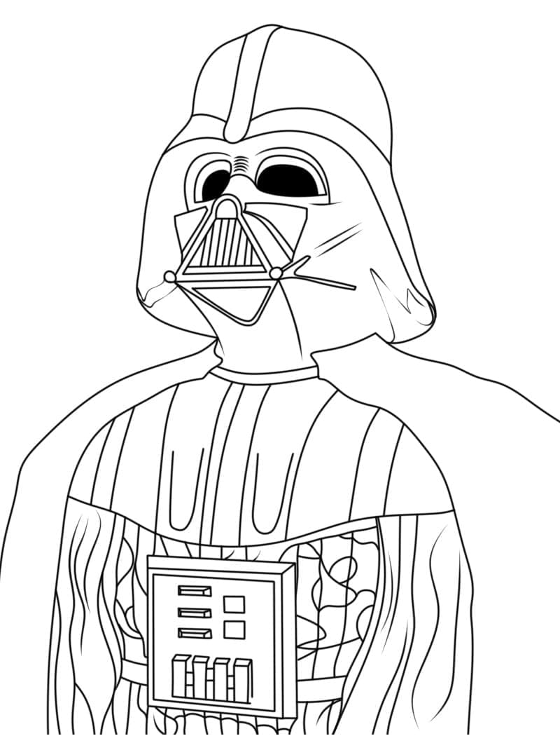 Darth Vader (10) Boyama Sayfası