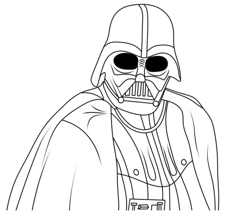 Darth Vader (12) Boyama Sayfası