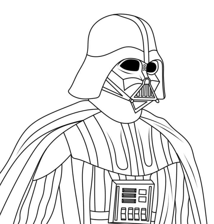 Darth Vader (15) Boyama Sayfası
