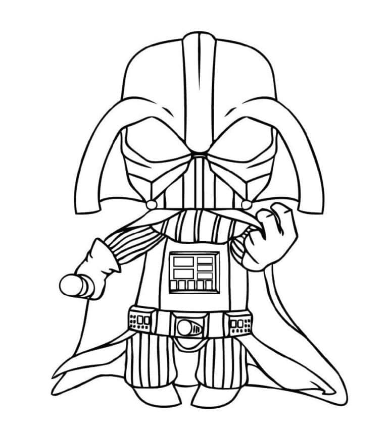Darth Vader (6) Boyama Sayfası