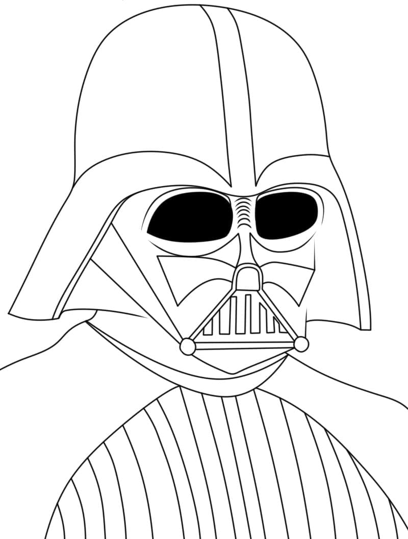 Darth Vader (8) Boyama Sayfası