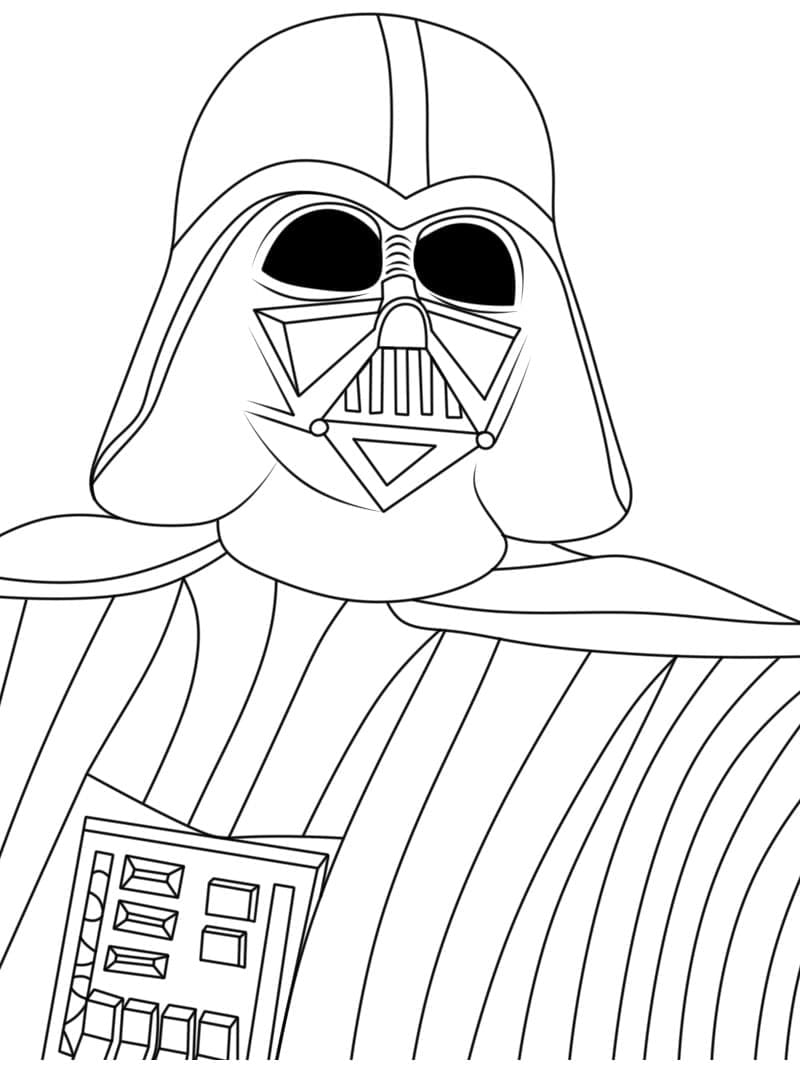 Darth Vader (9) Boyama Sayfası