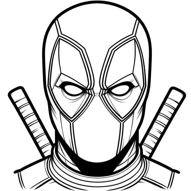 Deadpool’u Ücretsiz Al Boyama Sayfası
