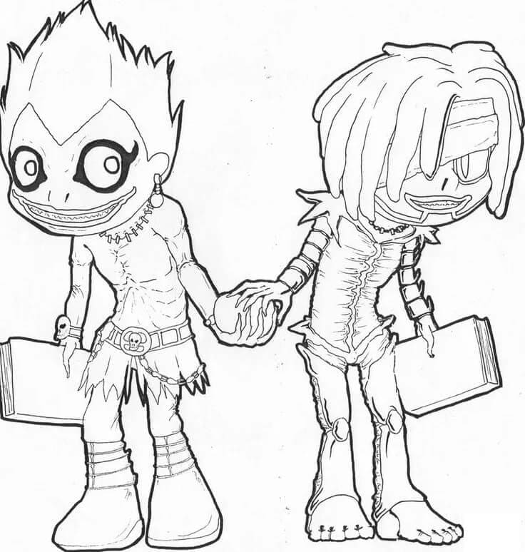Death Note (10) Boyama Sayfası