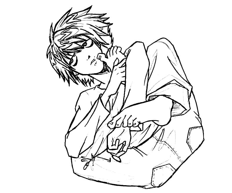 Death Note (14) Boyama Sayfası