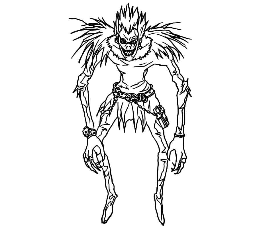 Death Note (17) Boyama Sayfası