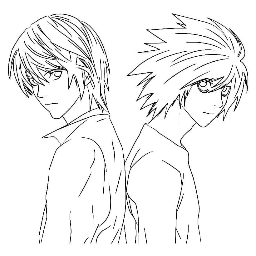 Death Note (20) Boyama Sayfası