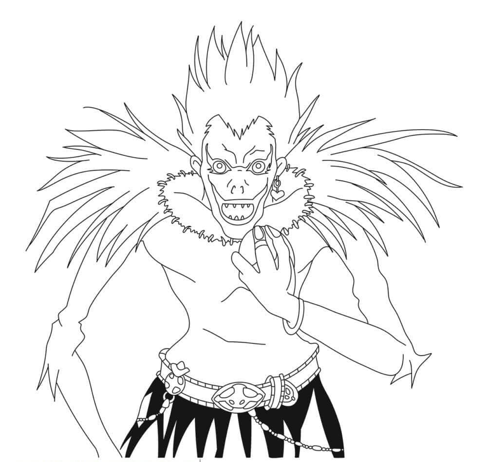 Death Note Boyama Sayfaları