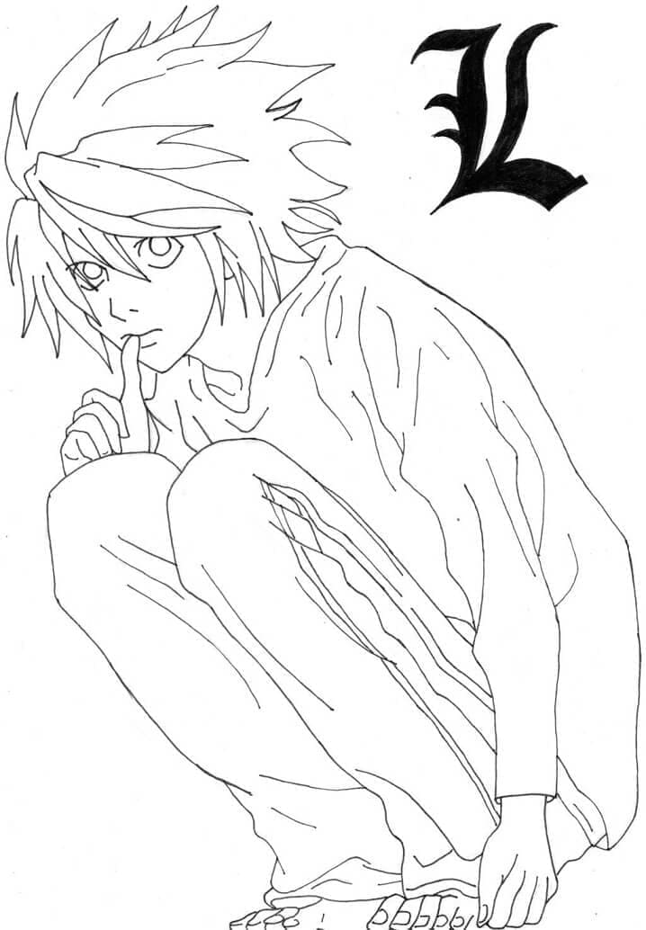 Death Note (36) Boyama Sayfası