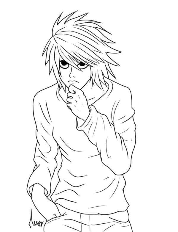 Death Note (37) Boyama Sayfası