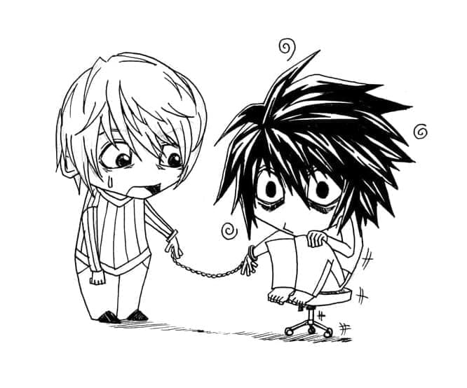 Death Note (9) Boyama Sayfası