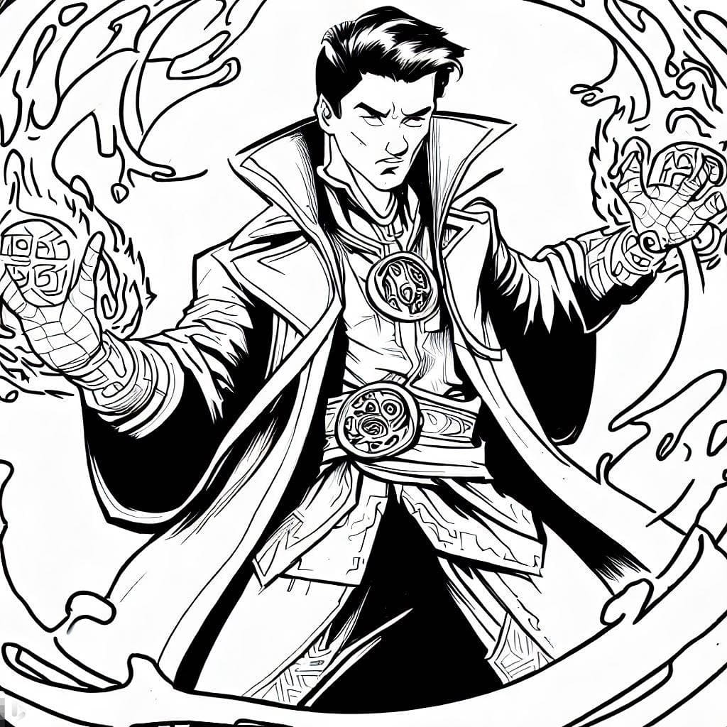 Doctor Strange (1) Boyama Sayfası