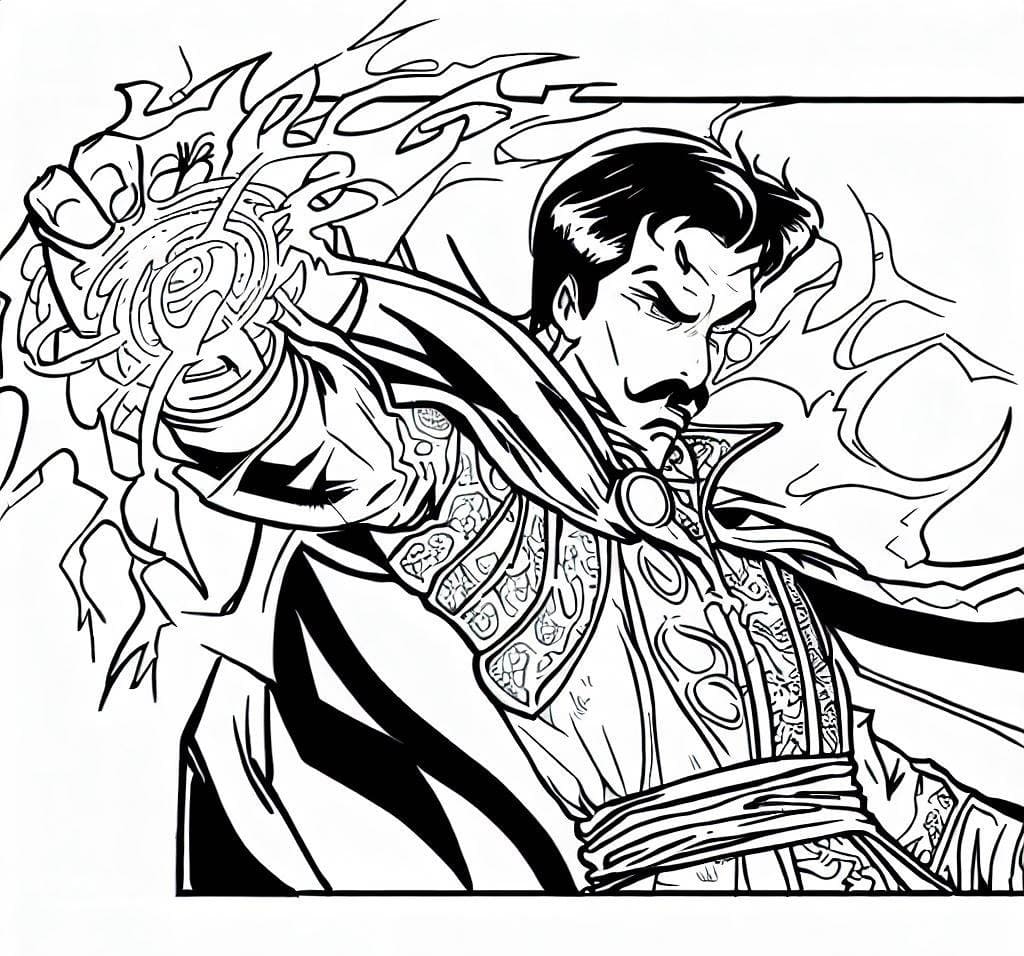Doctor Strange (8) Boyama Sayfası