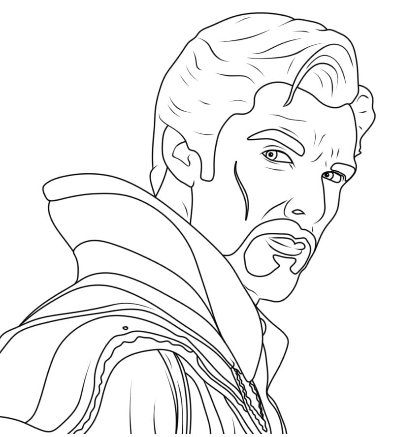 Doktor Strange Boyama Boyama Sayfası