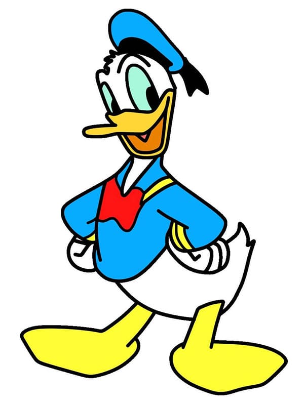 Donald Duck Nasıl Çizilir