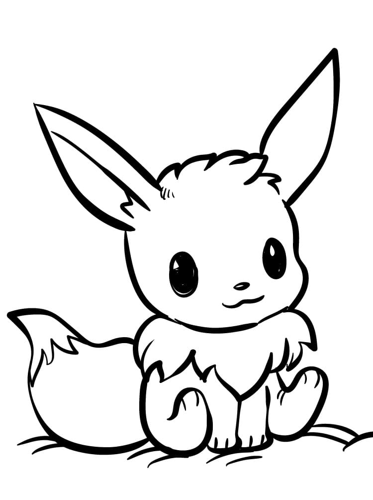 Dost Eevee Boyama Sayfası