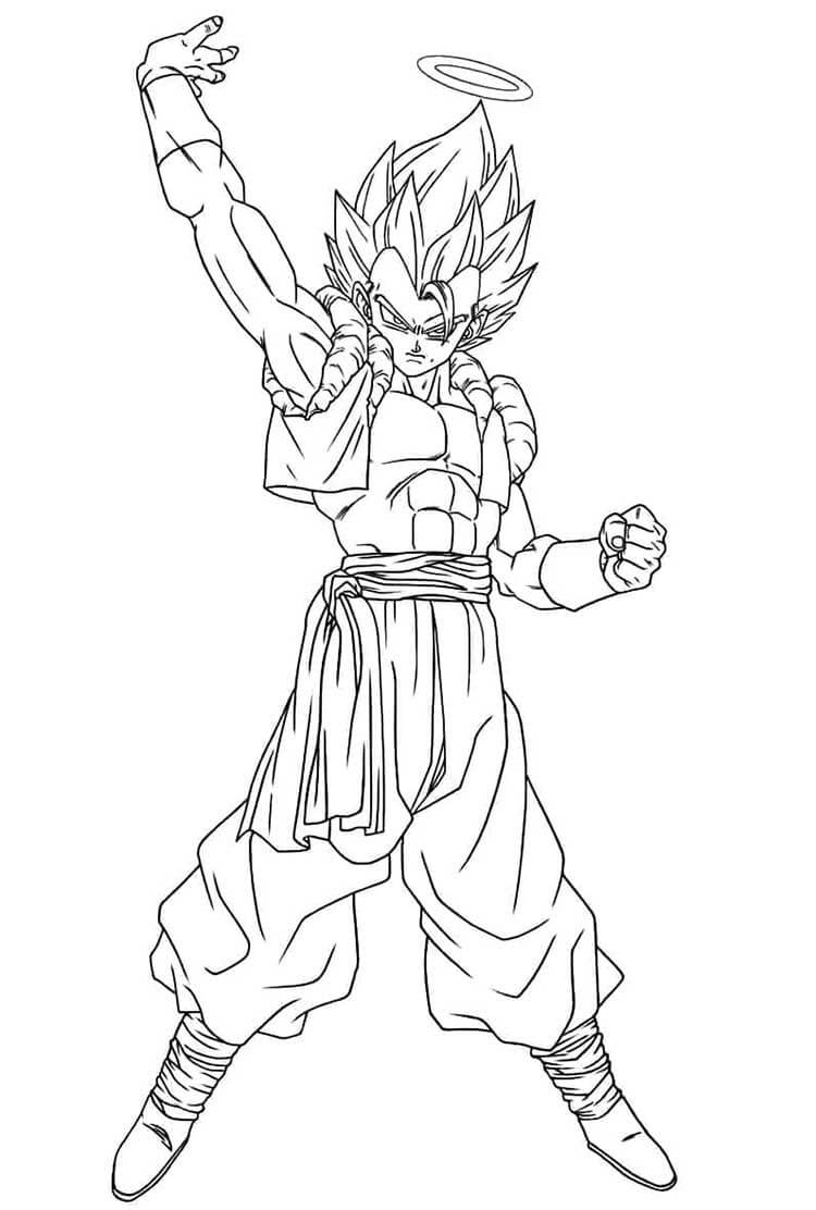 Dragon Ball Z Boyama Sayfaları