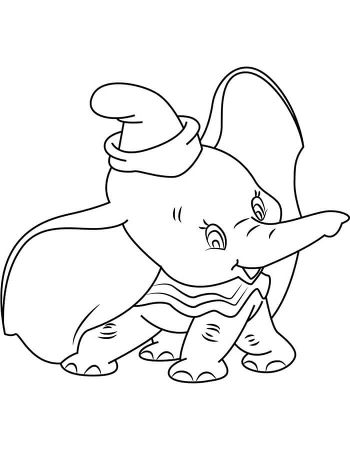 Dumbo (10) Boyama Sayfası