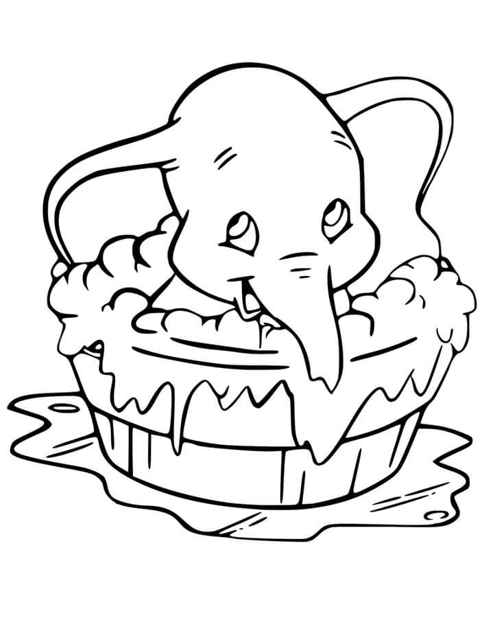 Dumbo (11) Boyama Sayfası