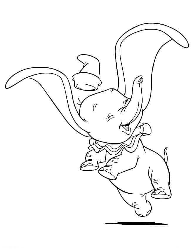 Dumbo (17) Boyama Sayfası