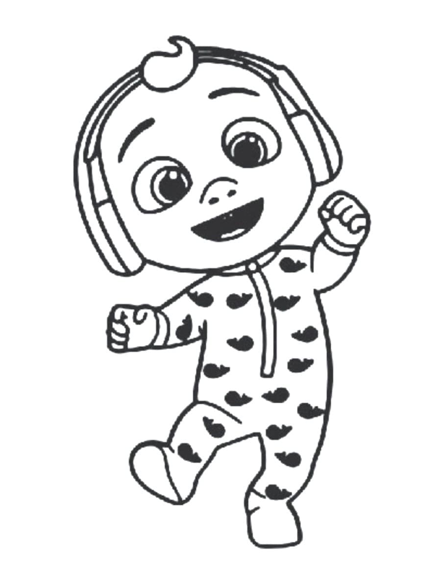 Cocomelon Boyama Sayfaları