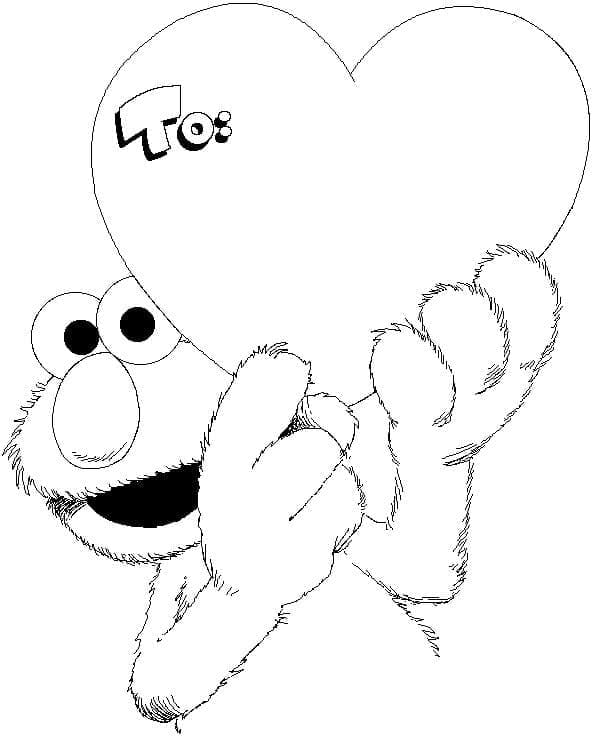 Elmo Boyama Boyama Sayfası
