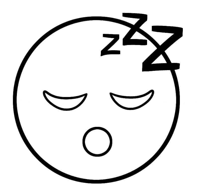 Emoji (1) Boyama Sayfası
