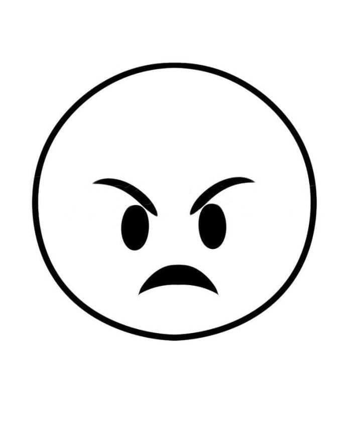 Emoji (11) Boyama Sayfası