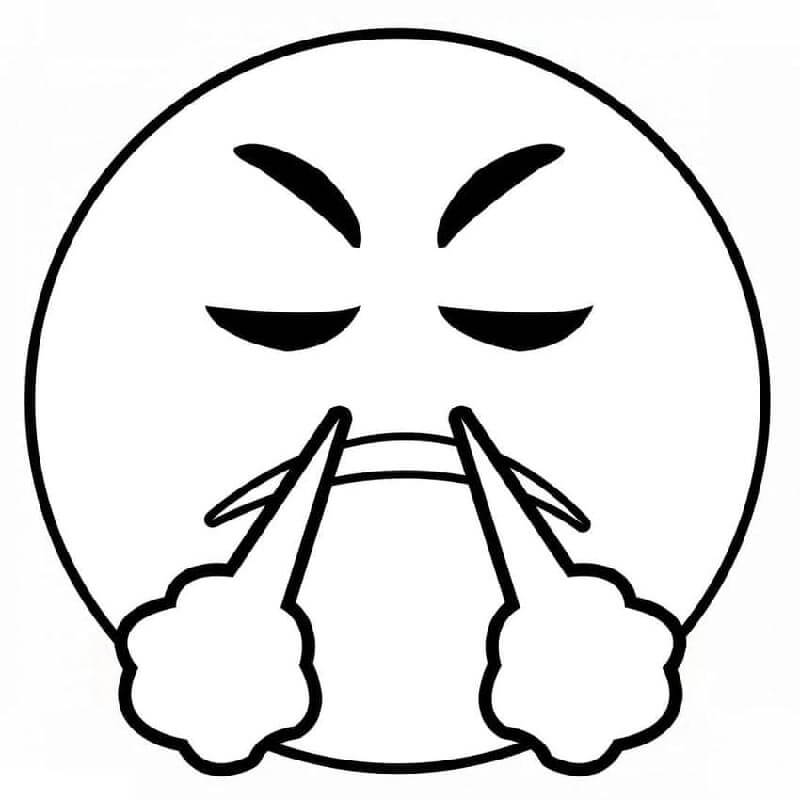 Emoji (12) Boyama Sayfası