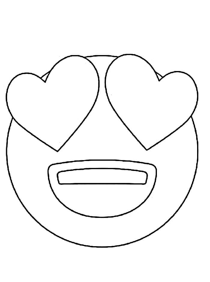 Emoji (3) Boyama Sayfası
