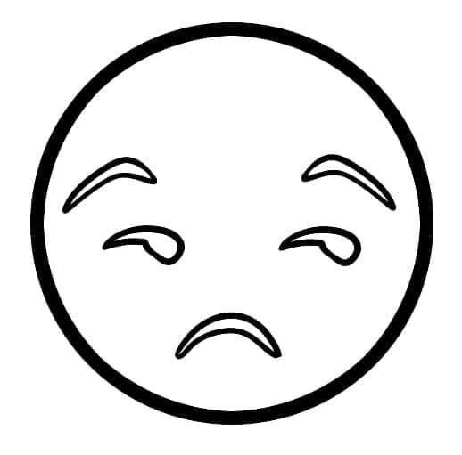 Emoji (7) Boyama Sayfası