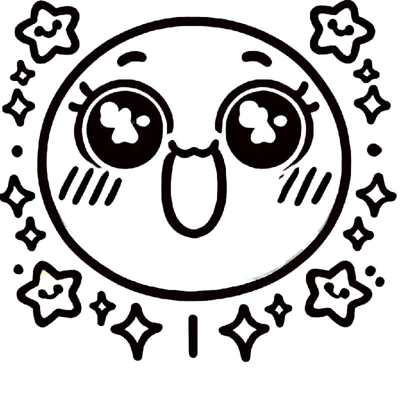 Emoji Bedava Boyama Sayfası