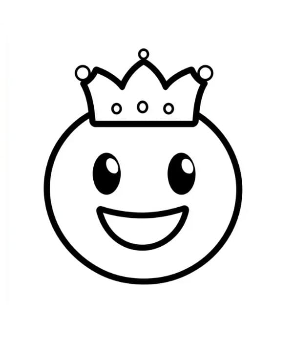 Emoji Resmi Boyama Sayfası