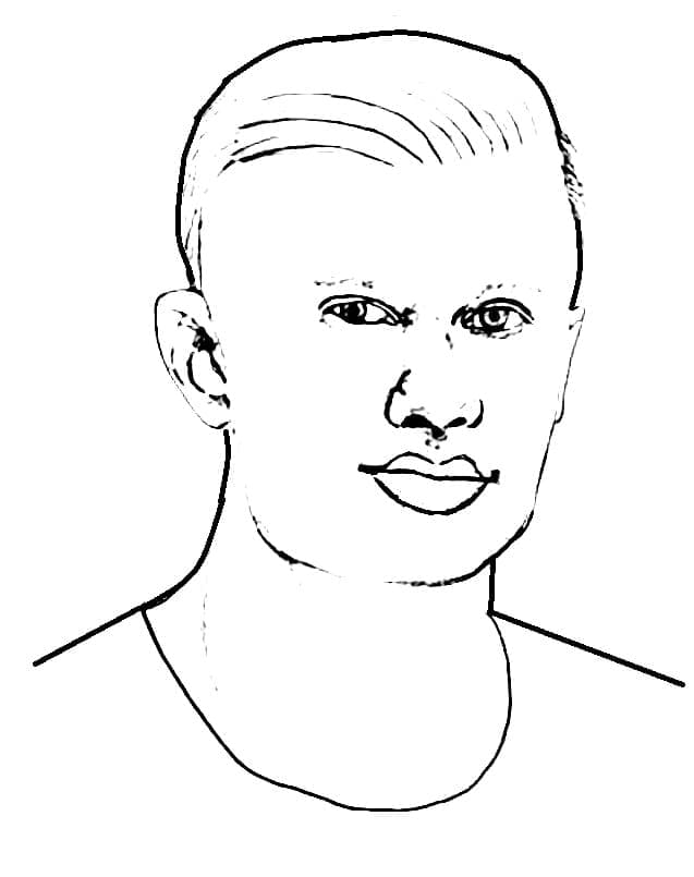 Erling Haaland (3) Boyama Sayfası