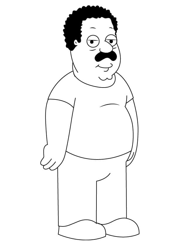 Family Guy Ücretsiz Boyama Sayfası